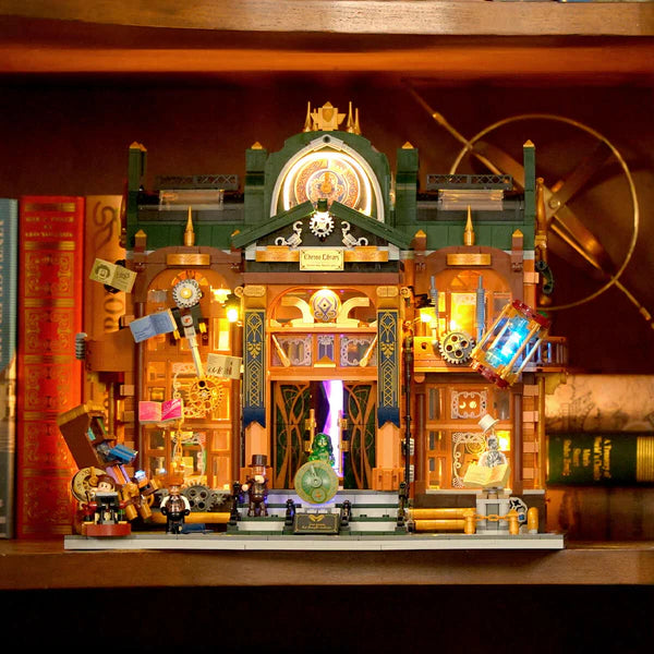 Lumibricks 11012 / L9115 - Steampunk Time Rift Library - Steampunk Time Rift-Bibliothek