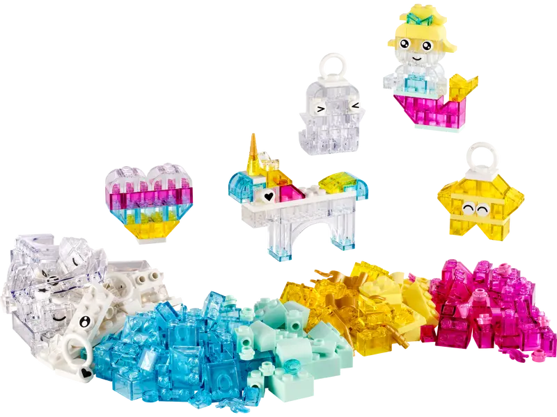 LEGO Classic Zauberbox mit durchsichtigen Steinen 11040
