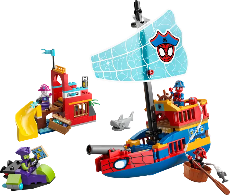 LEGO Marvel Piratenschiff von Spideys Team 11208