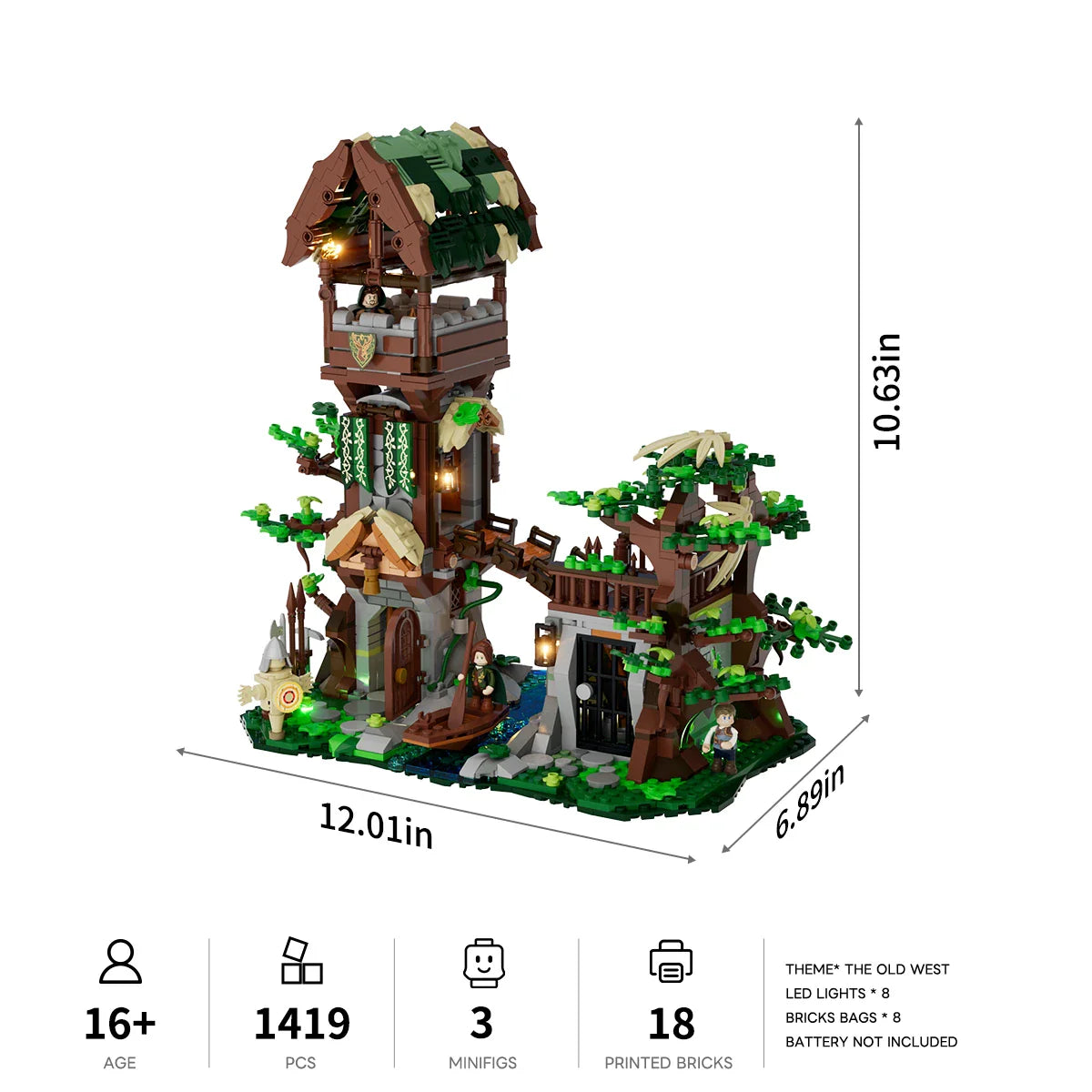 Lumibricks 12015 - Forest Outpost - Waldaussenposten