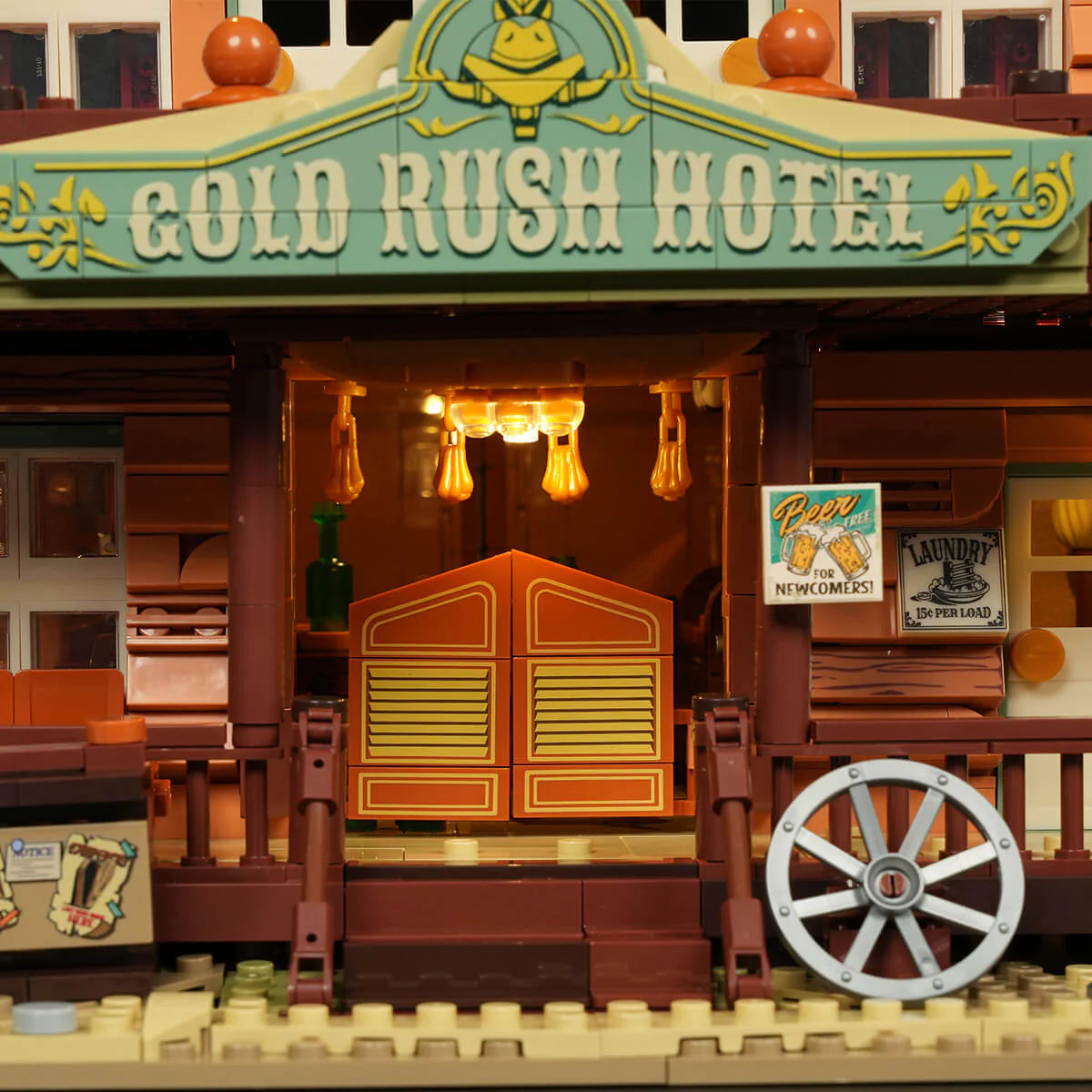 Lumibricks 14014 / L9117 - Old West Inn - Gasthaus im Alten Westen