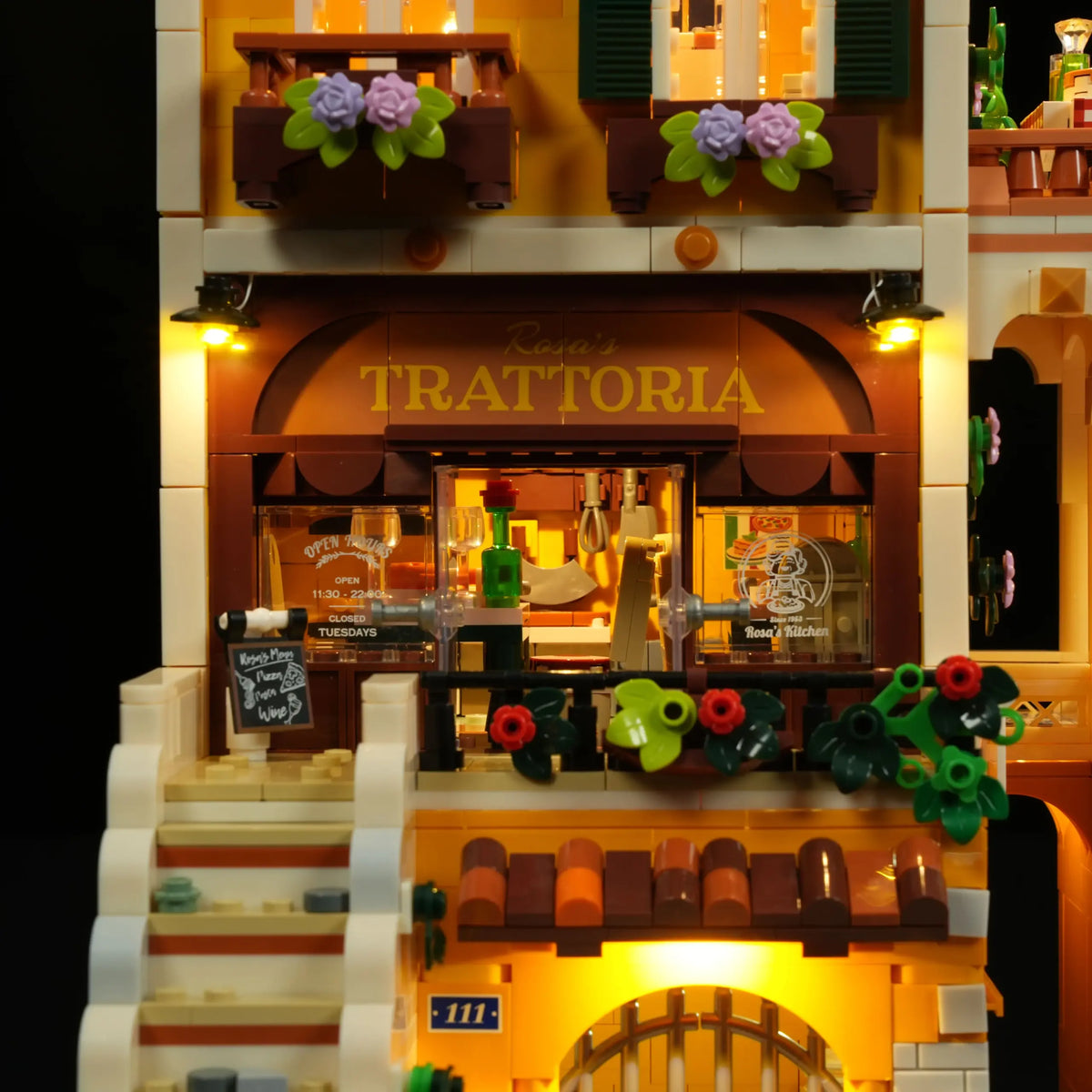 Lumibricks 15010 / L9111 - Italian Homestyle Restaurant - Italienisches Hausmannskost-Restaurant
