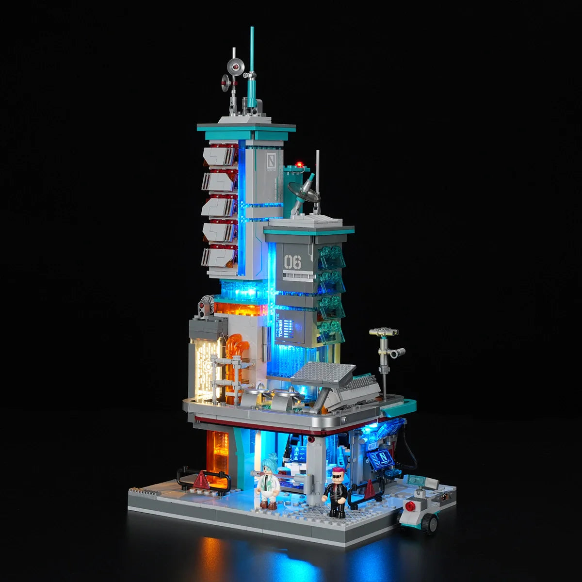 Lumibricks 17010 - Neon Tech Station