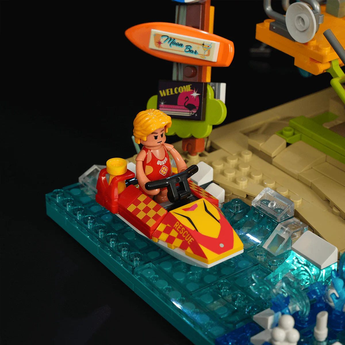 Lumibricks 18008 - Beach Lifeguard Tower - Strandrettungsturm