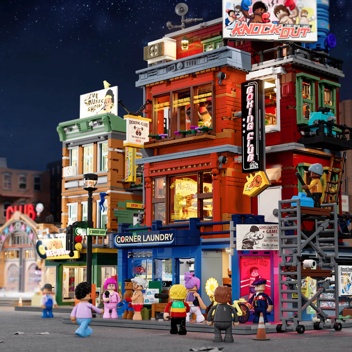 Lumibricks 19009 / L9116 - Boxing Club - Boxclub