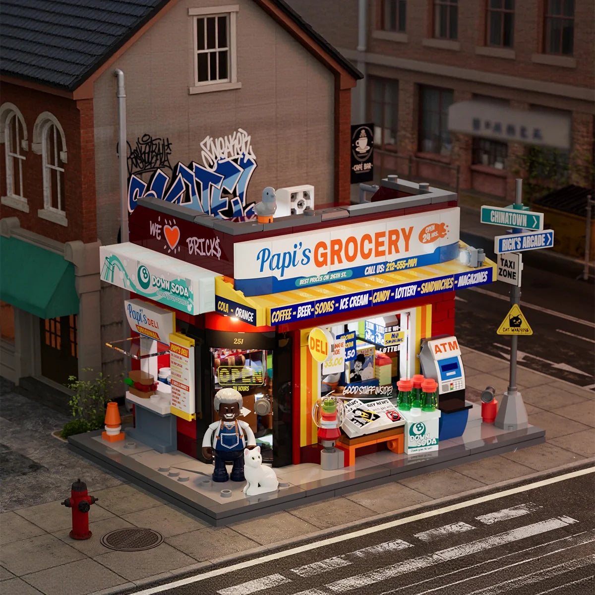 Lumibricks 19017 - Die Bodega 26