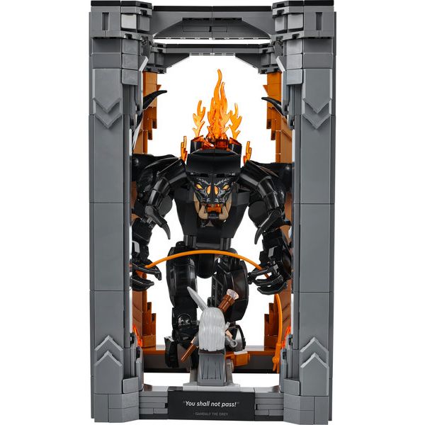LEGO Icons Der Herr der Ringe: Balrog™ Bücherstütze 10367