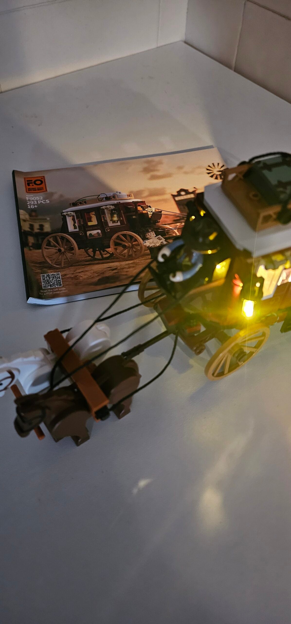 Lumibricks 14006 / F9052 - Western Stagecoach - Postkutsche des Wilden Westens -USED- ohne OVP