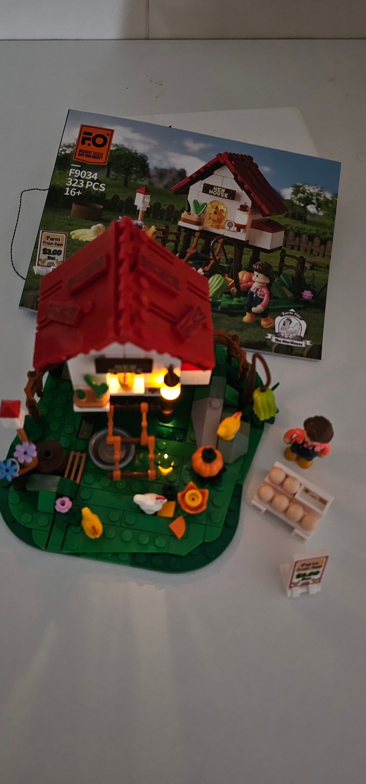 Lumibricks F9034 - The Hen House - Das Hühnerhaus -USED- ohne OVP