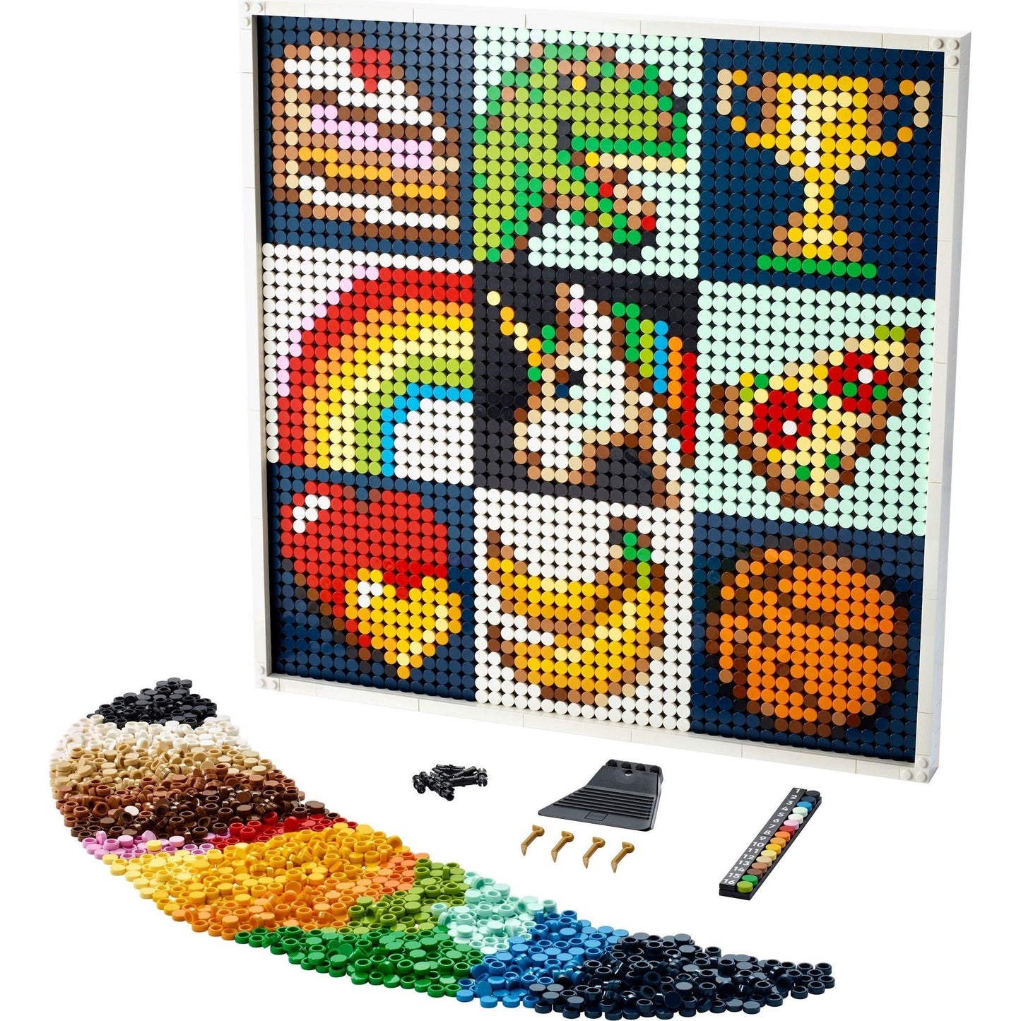 LEGO Art Gemeinsames Kunstprojekt 21226
