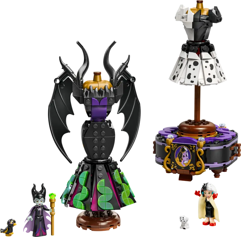 LEGO Disney Classic Die Kleider von Malefiz und Cruella De Vil 43262