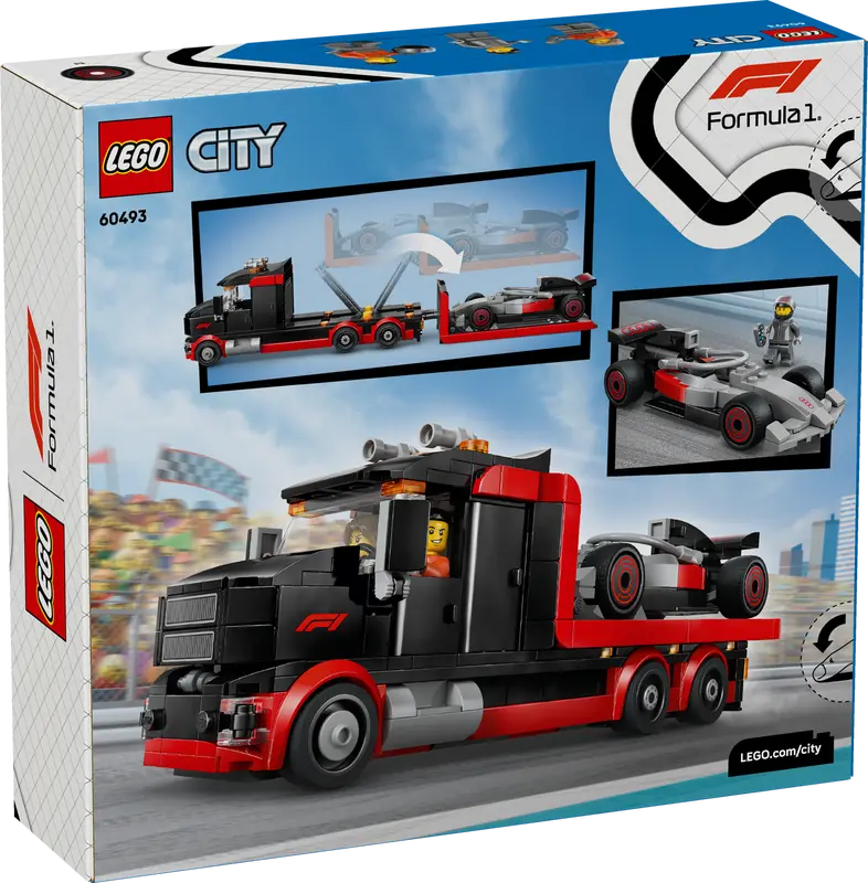 LEGO City F1 Truck mit Audi F1 Rennwagen 60493