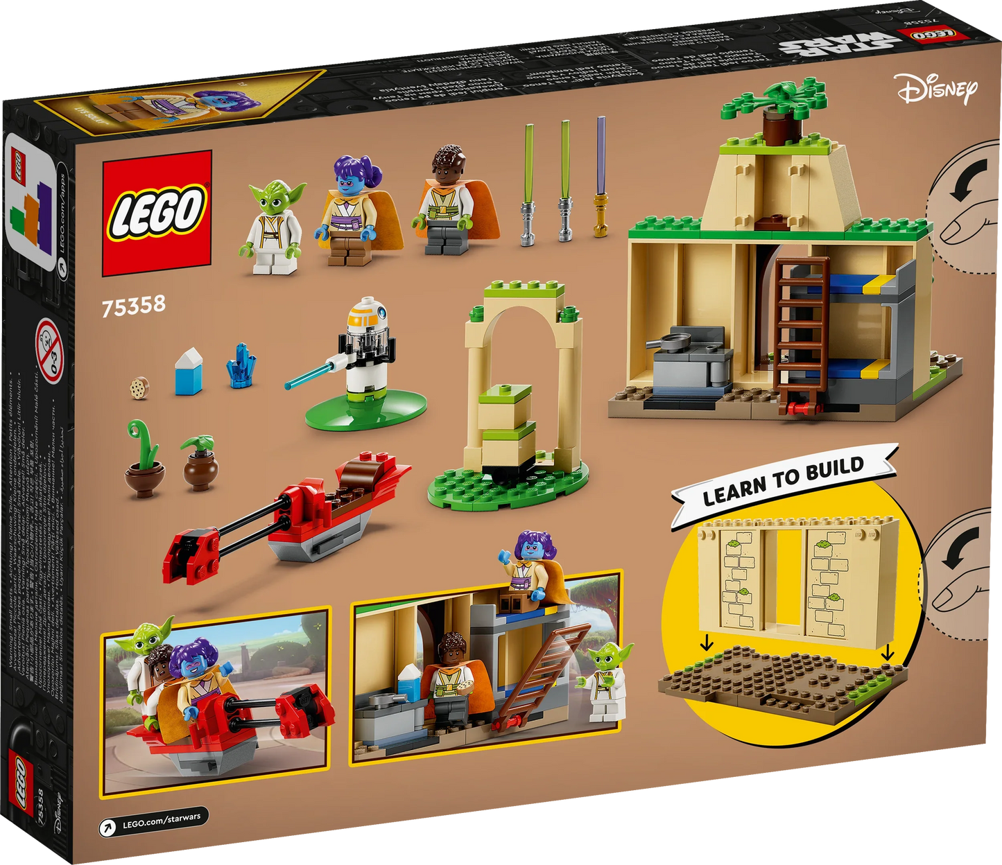 LEGO Star Wars - Jedi Tempel auf Tenoo - 75358