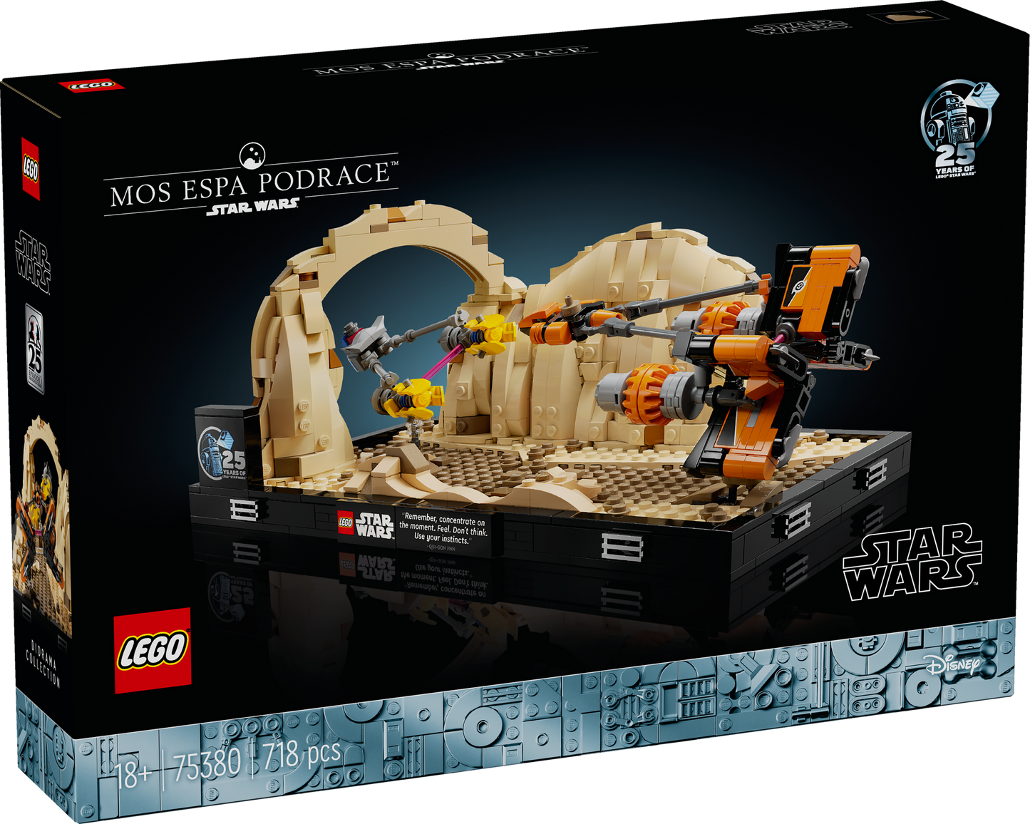 LEGO Star Wars - Mos Espa Podrennen Diorama - 75380