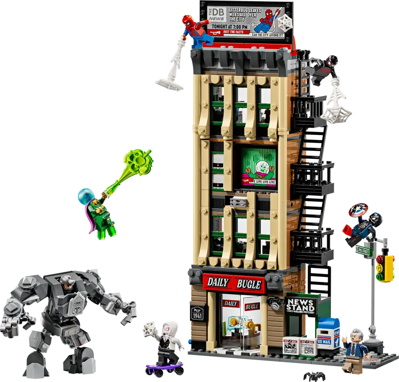 LEGO Marvel Spider-Man vs. Mysterio: Daily Bugle 76342