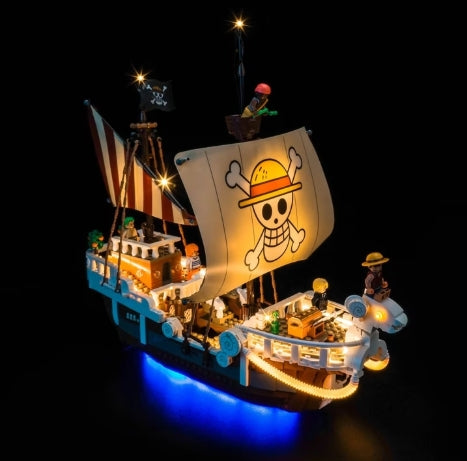 BrickBling LED Licht Set für LEGO One Piece: Das Piratenschiff Flying Lamb (75639)