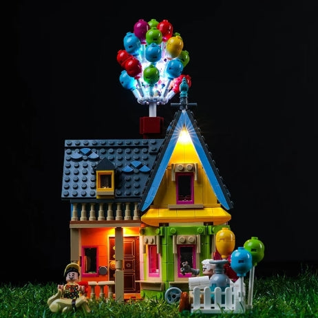 BrickBling LED Licht Set für LEGO Haus aus Oben (43217) inkl. Fernbedienung