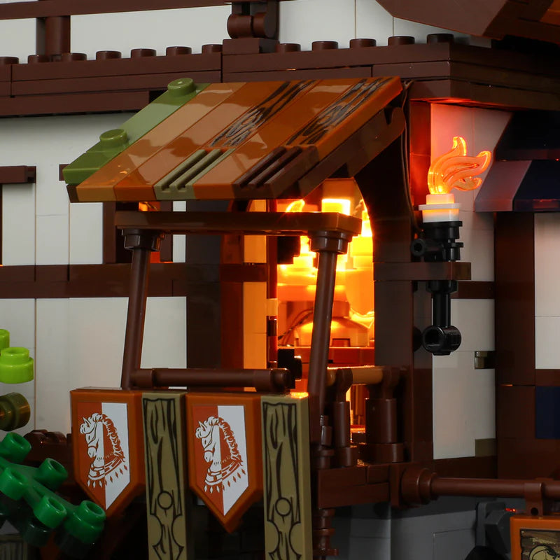 Lumibricks F9015 - Medieval Market - Mittelalterlicher Markt