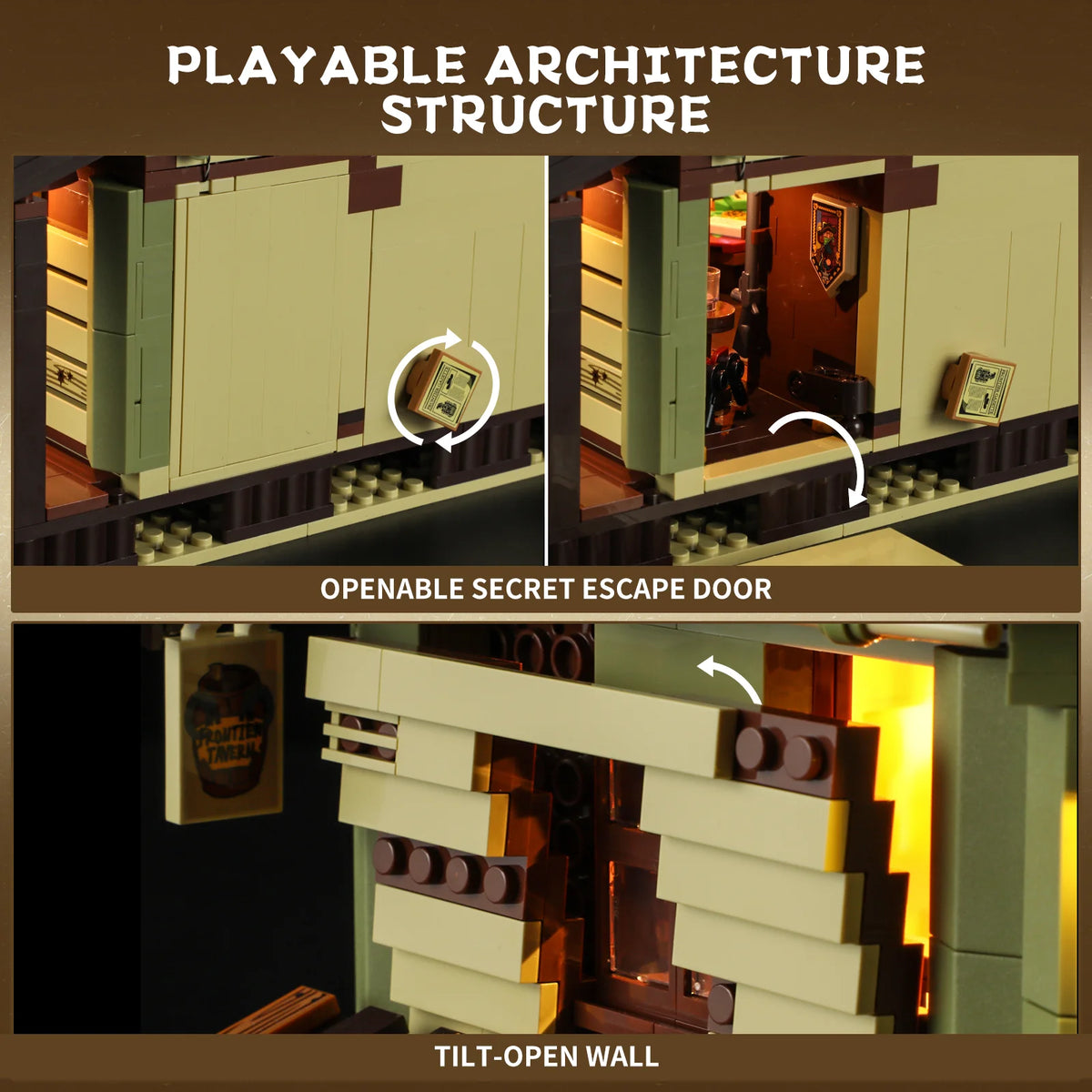 Lumibricks F9021 - Western Saloon - Western-Saloon