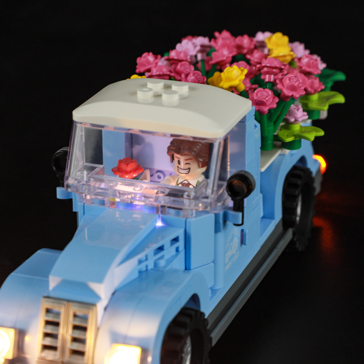 Lumibricks Funwhole F9028 - Flower Truck - Blumen-LKW
