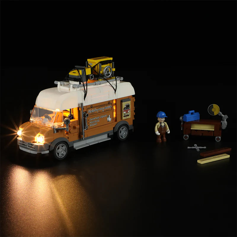 Lumibricks F9030 - Carpentry Van - Tischlerei-Transporter