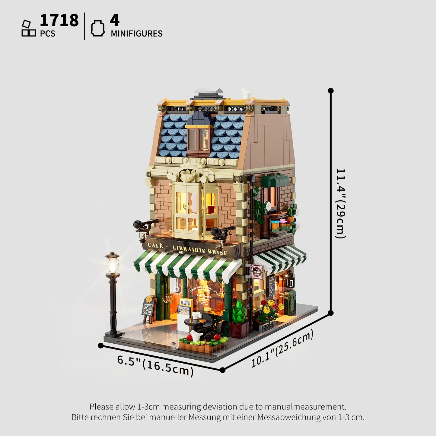 Lumibricks 15002 / F9031 - Book-Cafe - Buch-Café