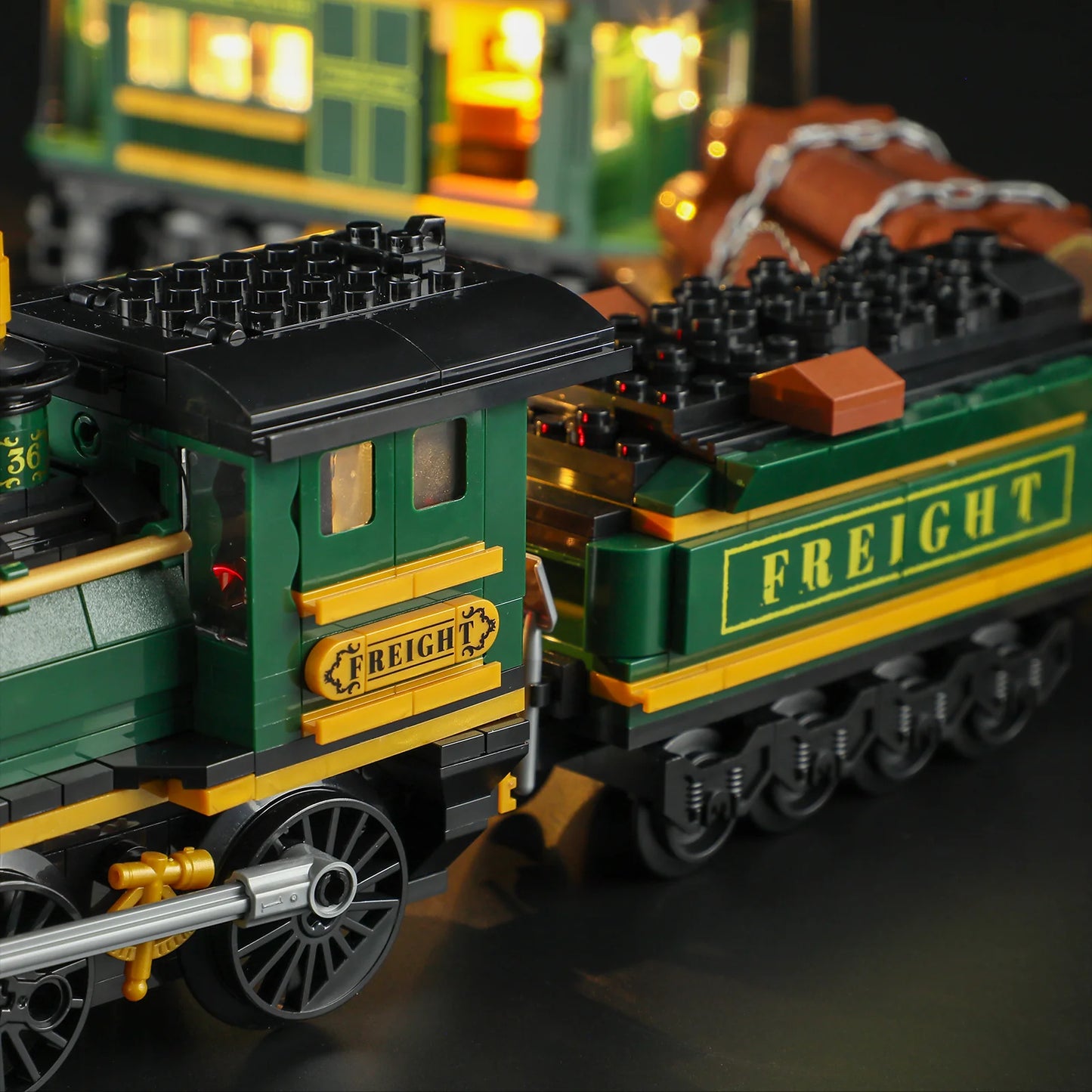 Lumibricks 14003 / F9036 - Western Freight Train - Güterzug des Wilden Westens