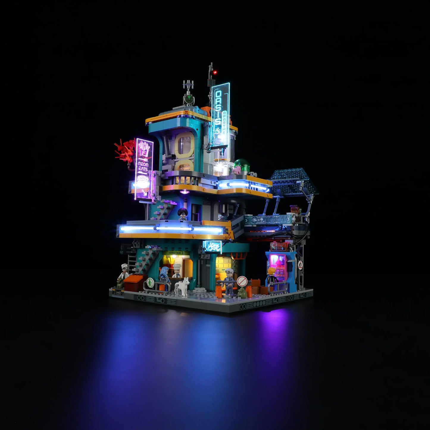 Lumibricks 17001 / F9042 - Cyberpunk Apartment - Cyberpunk Wohnung