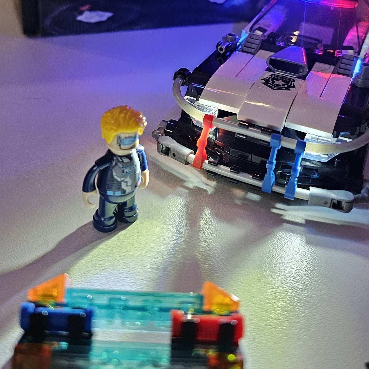 Lumibricks F9043 - Police Patrol Car - Streifenwagen der Polizei - USED