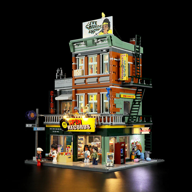 Lumibricks 19003 / F9058 - Record Store - Plattenladen