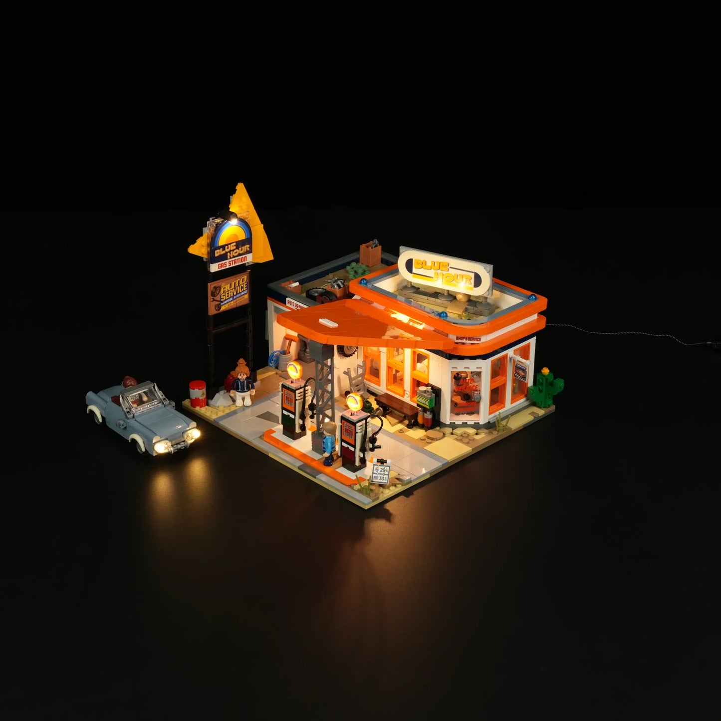 Lumibricks 18003 / F9065 - Gas Station - Tankstelle