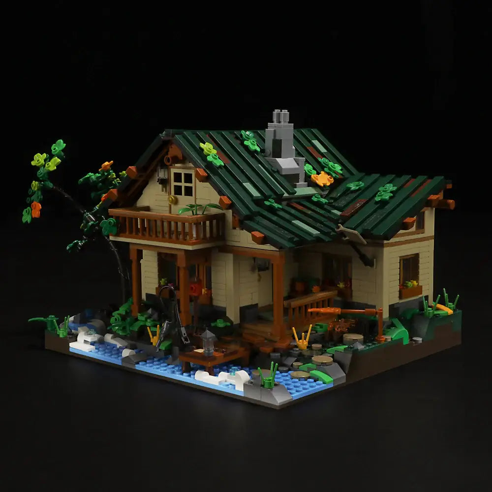 Lumibricks Funwhole FH9004 - Lakeside Lodge - Hütte am See
