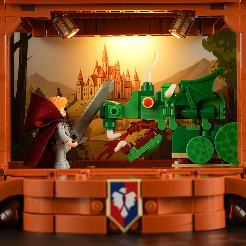 Lumibricks L9063 - Medieval Troupe Carriage - Mittelalterliche Truppenkutsche