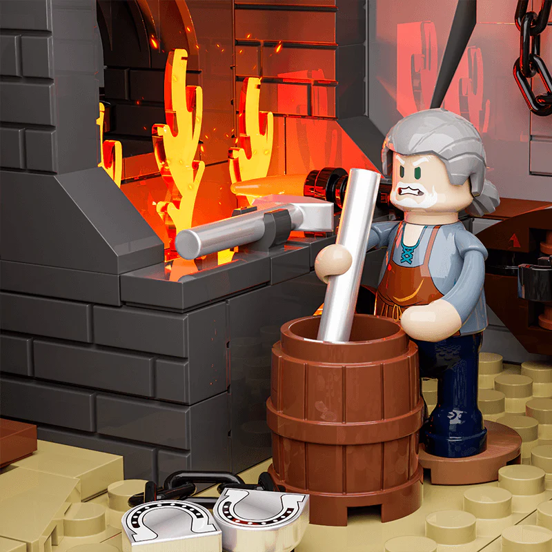 Lumibricks L9089 - Old West Blacksmith - Schmied des Wilden Westens
