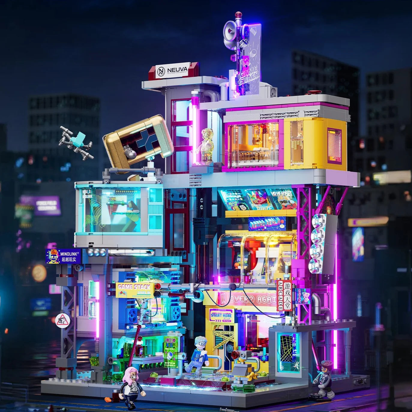 Lumibricks 17005 / L9095 - Game Stack - Spielstapel