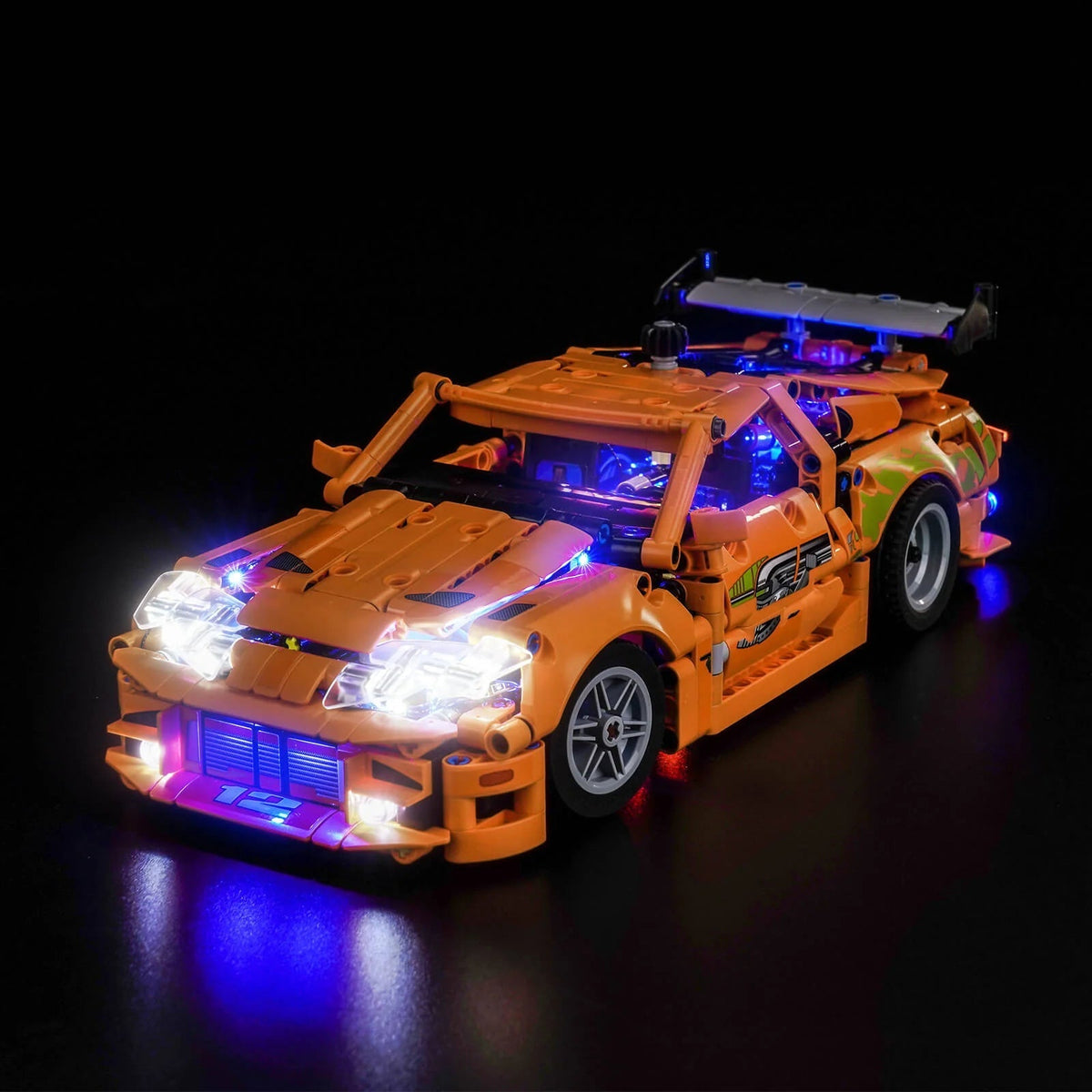 BrickBling LED Licht Set für LEGO Fast and Furious Toyota Supra MK4 (42204)