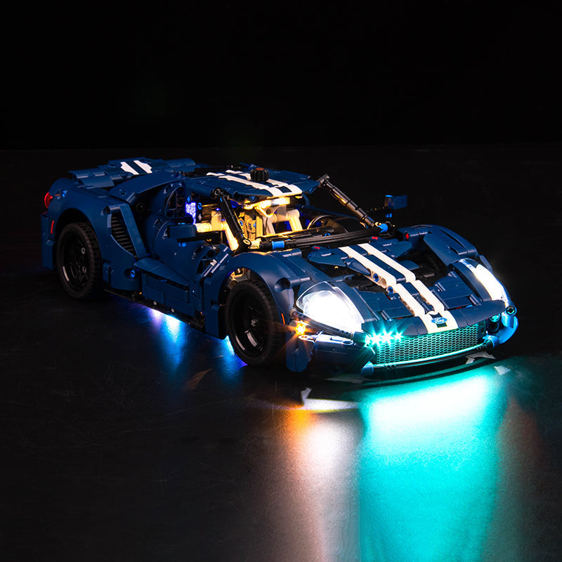 BrickBling LED Licht Set für LEGO Ford GT 2022 (42154) inkl. Fernbedienung