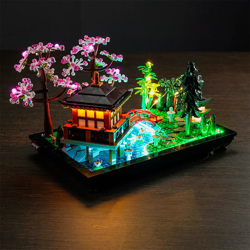 BrickBling LED Licht Set für LEGO Garten der Stille (10315) inkl. Fernbedienung