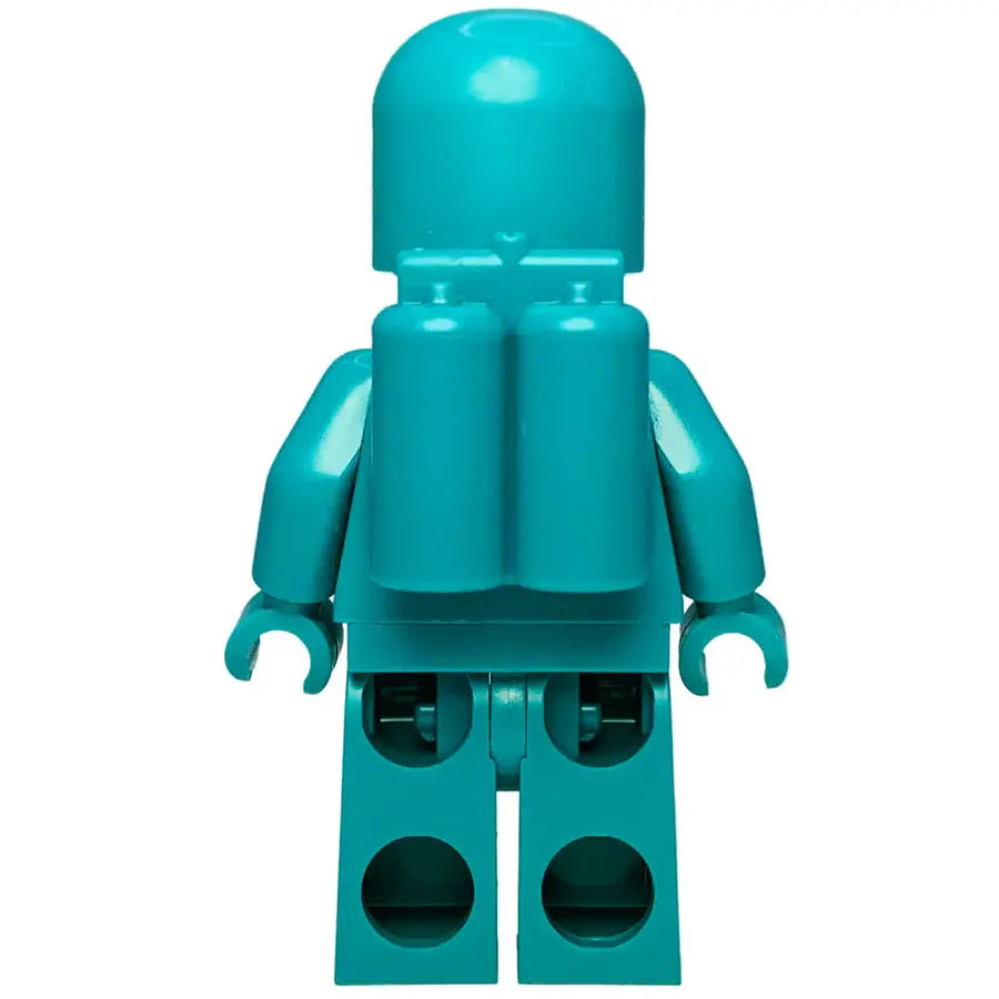 LEGO Classic Space Minifigur Astronaut Dunkel Türkis - idea227
