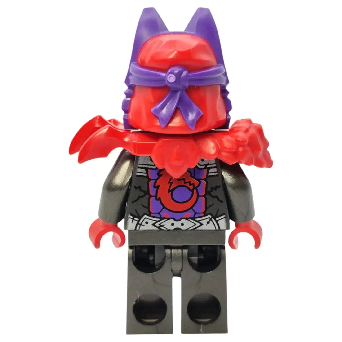 LEGO Ninjago Minifigur Wolf Mask General mit Waffe - njo0916