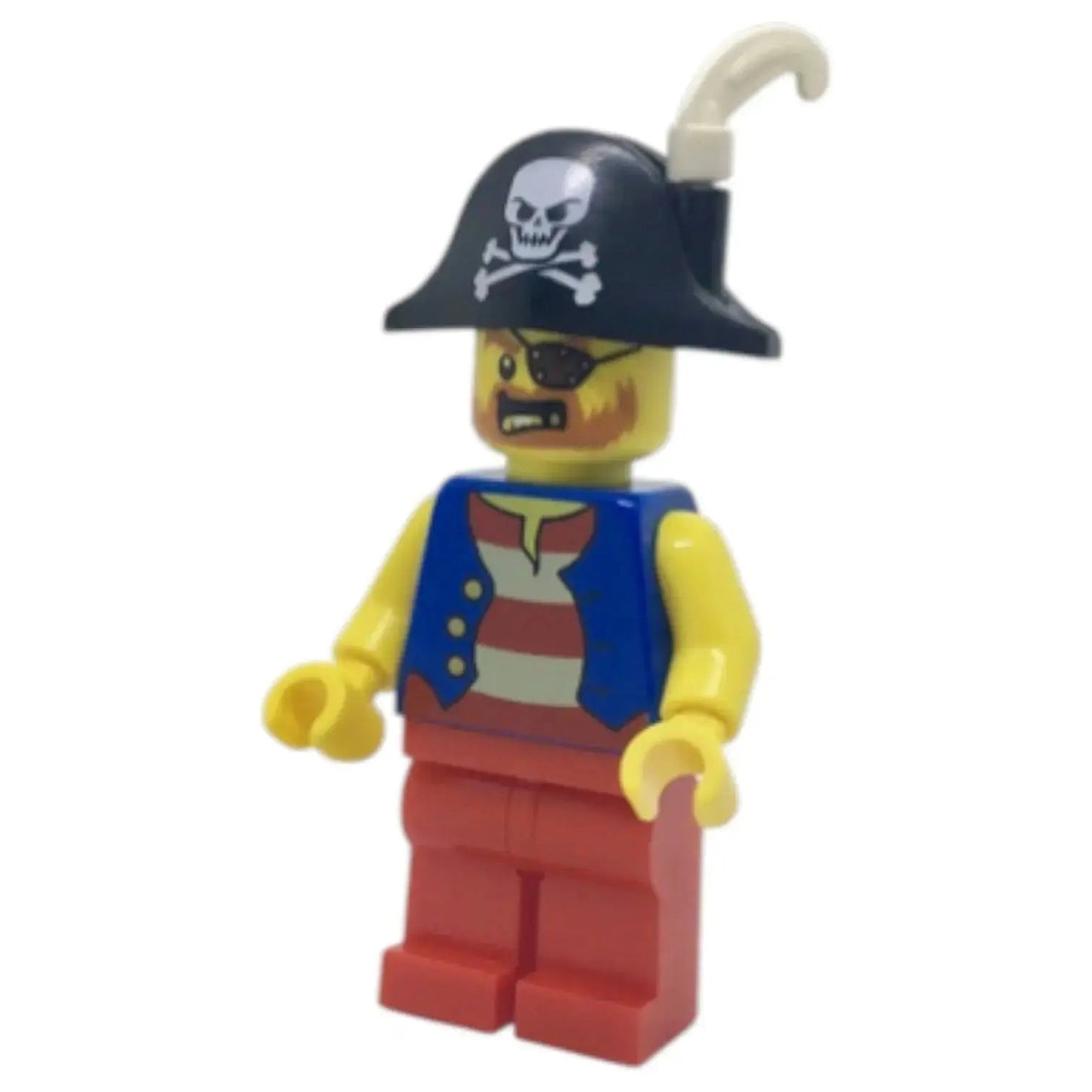LEGO Piraten Minifigur Pirat Kapitän - pi180
