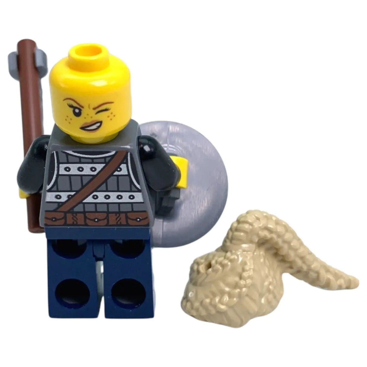 LEGO Vikings Minifigur Wikinger Krieger Weiblich - Idea170