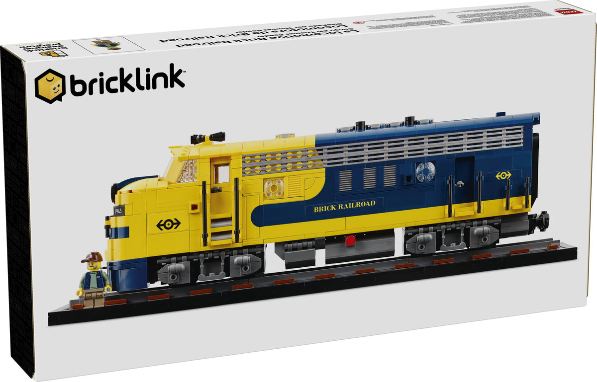 LEGO Bricklink Brick Railroad Locomotive - Series 8 - 910066