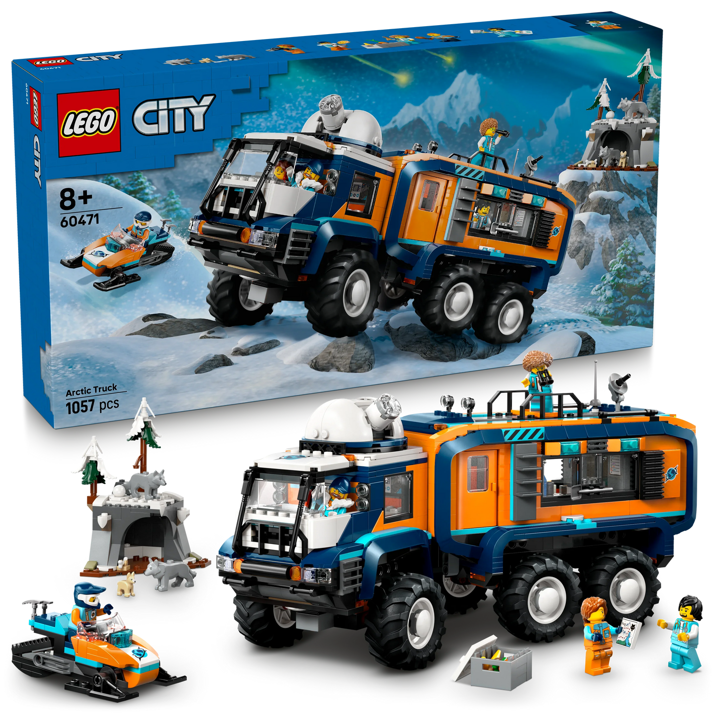 LEGO City Arktis-Truck mit Labor 60471