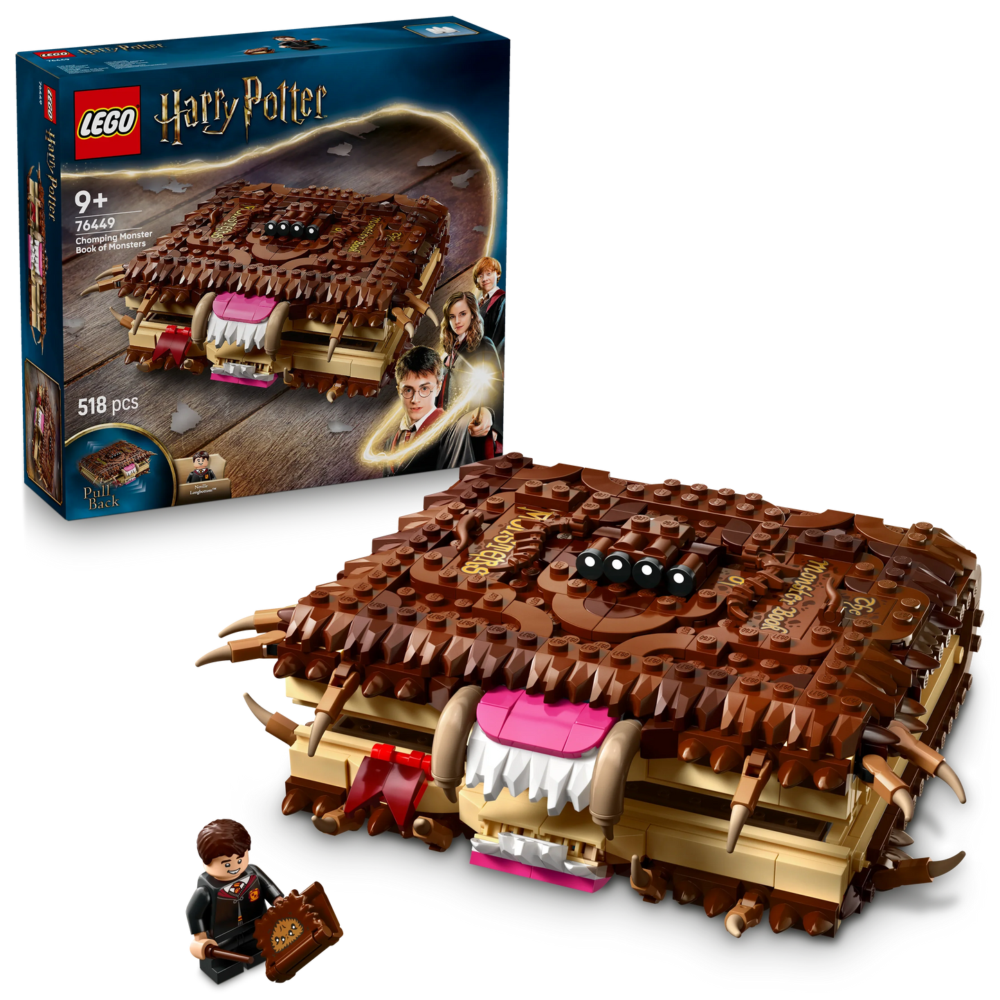 LEGO Harry Potter TM Beißendes Monsterbuch der Monster 76449