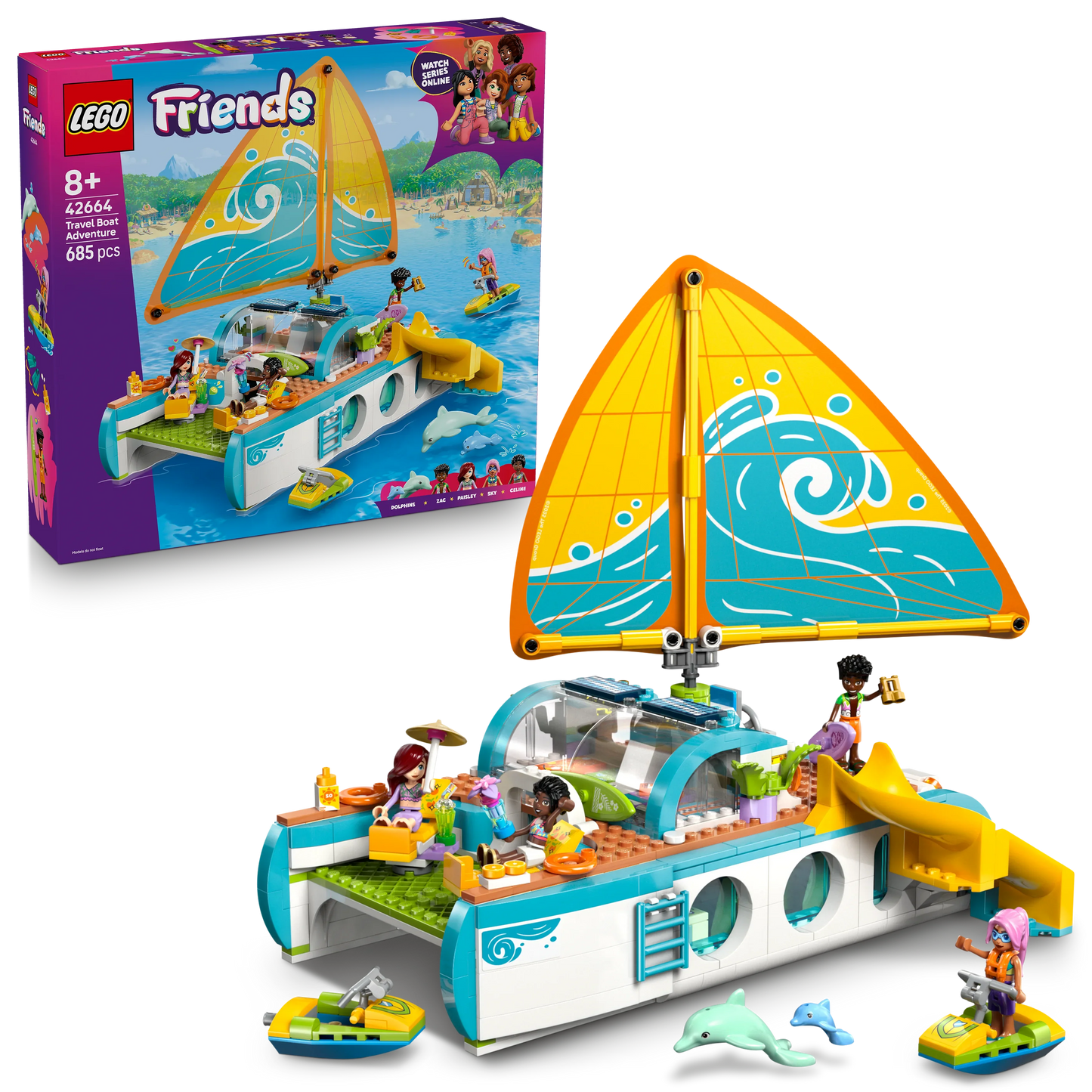 LEGO Friends Segelabenteuer 42664
