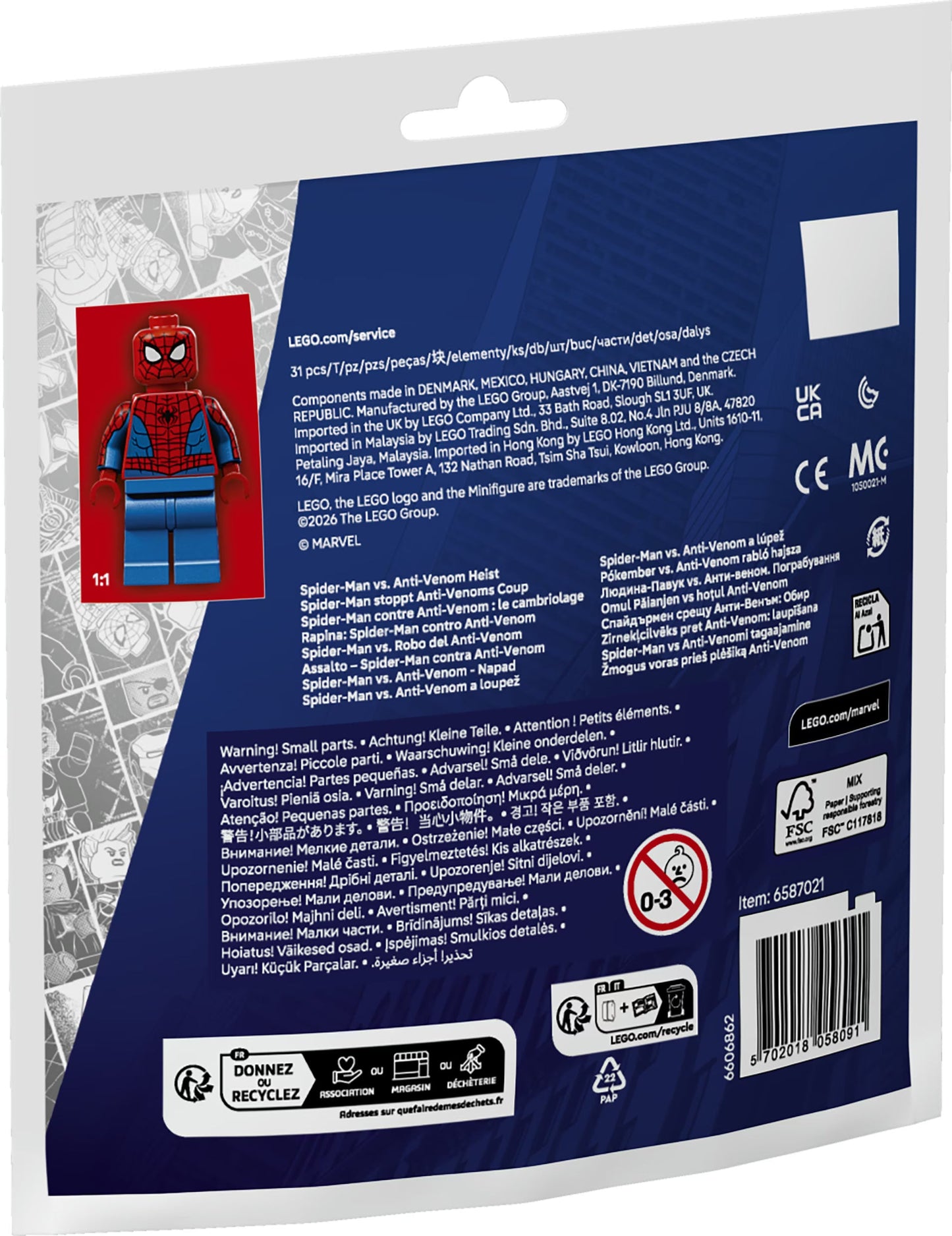 LEGO Marvel Spider-Man stoppt Anti-Venoms Coup 30725