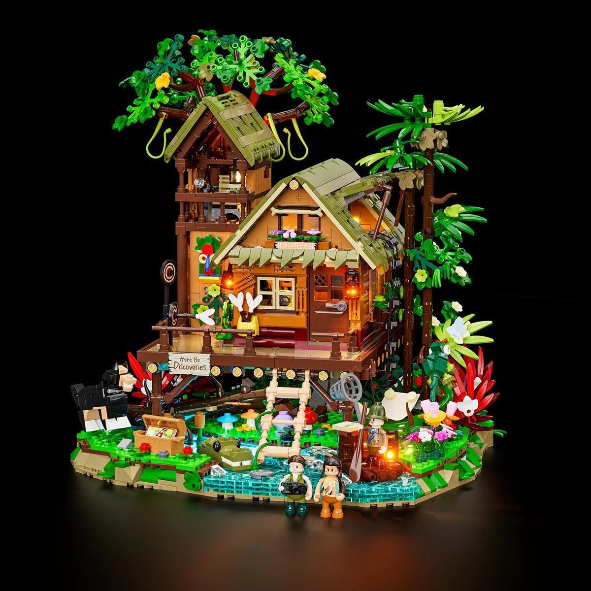 Lumibricks 10015 - Misty Forest Cabin
