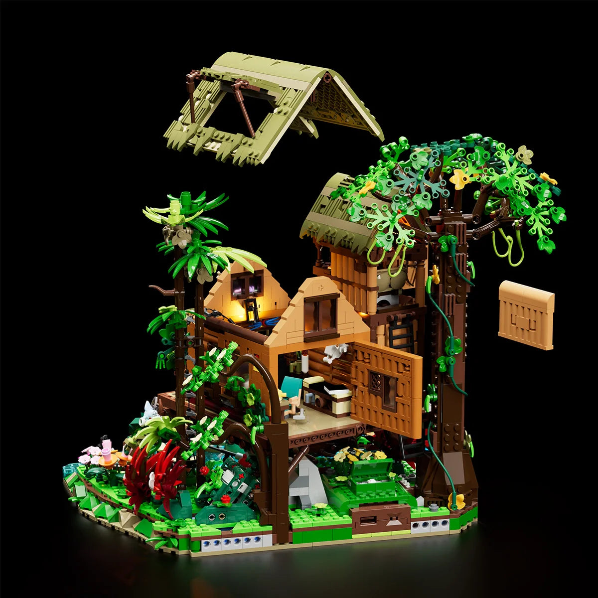 Lumibricks 10015 - Misty Forest Cabin