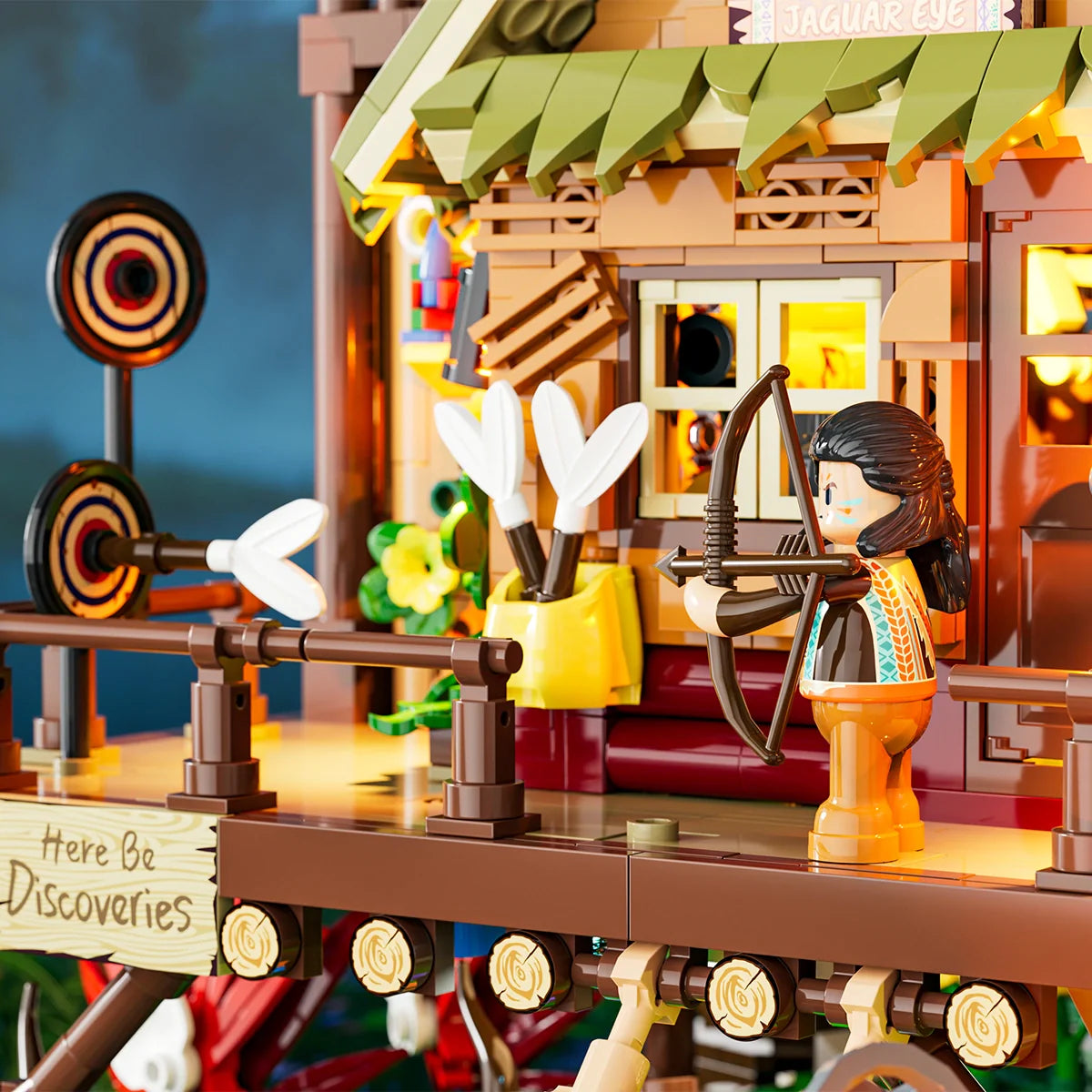 Lumibricks 10015 - Misty Forest Cabin